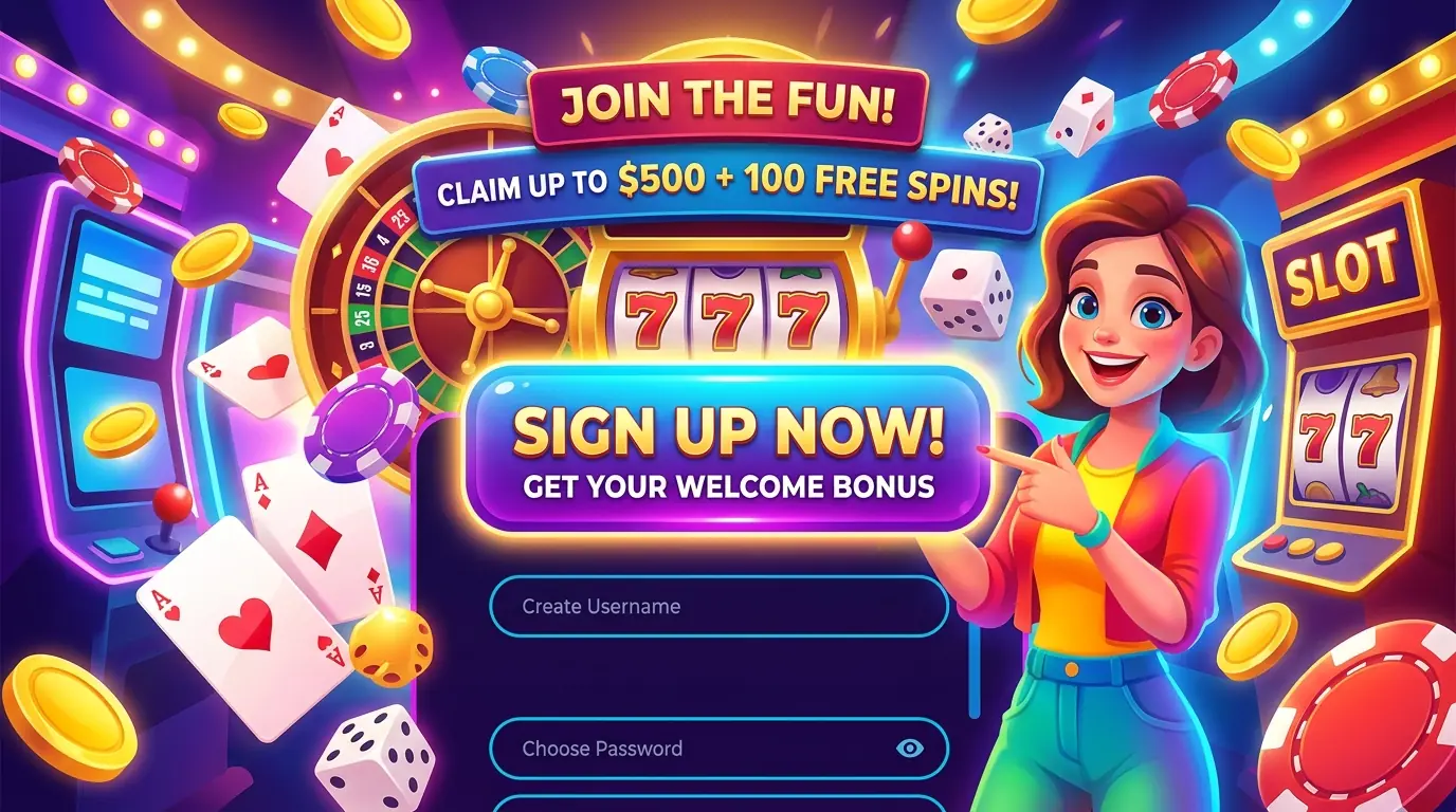 Opret konto hos Kapow casino
