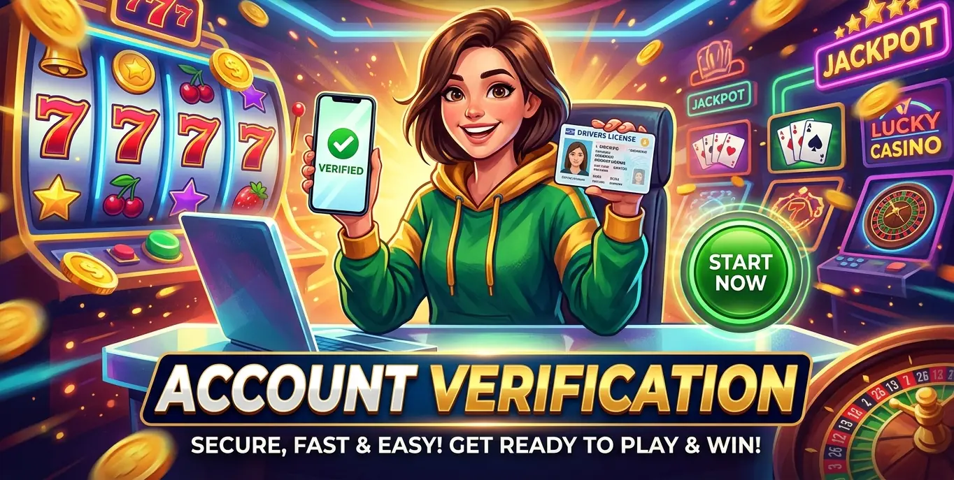 Bekræft konto hos Kapow casino